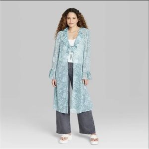 Wild Fable Duster New Size M